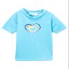 Kanu Surf Girls' Karlie UPF 50+ Sun Protective Rashguard Swim Shirt, Candy Aqua, Large (12) view 1