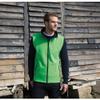 Result Mens Core Printable Softshell Bodywarmer (2XL) (Vivid Green / Black) view 3