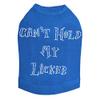 Can't Hold My Licker Dog Shirt Royal Blue 3X Large view 1