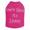 Can't Hold My Licker Dog Shirt Fuchsia 3X Large view 1