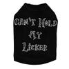 Can't Hold My Licker Dog Shirt Black 4X Large view 1