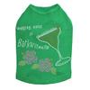 Wasting Away in Barkaritaville Hibiscut Dog Shirt XL Kelly Green view 1