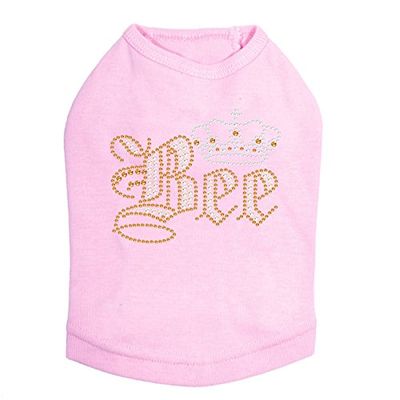 Queen Bee Dog Shirt XXS Pink