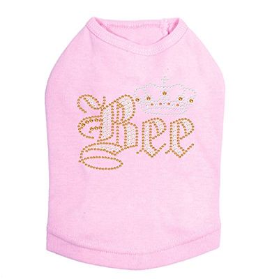 Queen Bee Dog Shirt S Pink
