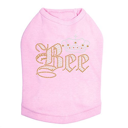 Queen Bee Dog Shirt S Pink