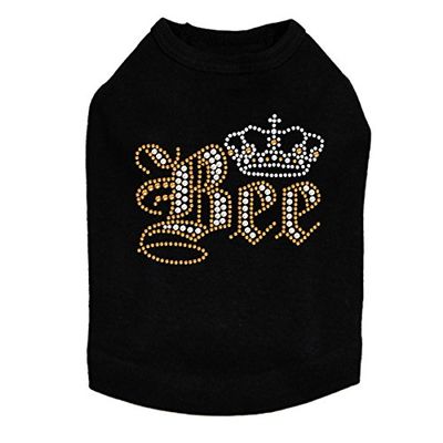 Queen Bee Dog Shirt XL Black