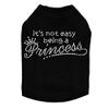 It's Not Easy Being a Princess Dog Shirt XL Black view 1