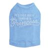 It's Not Easy Being a Princess Dog Shirt 4XL Blue view 1