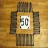 50 New Railroad Spikes view 1