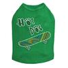 Hot Dog - Skateboard Dog Shirt 4XL Kelly Green view 1