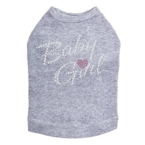Baby Girl Dog Shirt XXS Gray