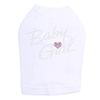 Baby Girl Dog Shirt L White view 1