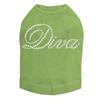 Diva Dog Shirt L Lime Green view 1