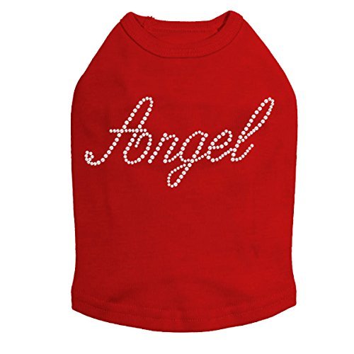 Angel Dog Shirt XS RED