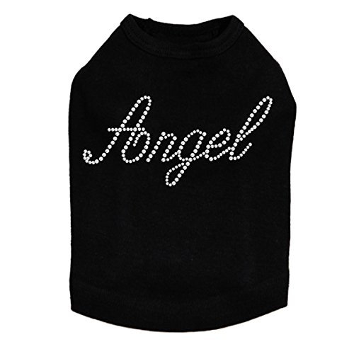 Angel Dog Shirt XL Black