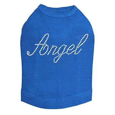 Angel Dog Shirt 3XL Blue