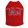 It's All About Me Dog Shirt M RED view 1