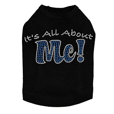 It's All About Me Dog Shirt 3XL Black