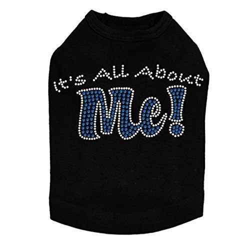 It's All About Me Dog Shirt 3XL Black