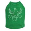 Angel with Wings Dog Shirt XL Kelly Green view 1