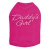 Daddy's Girl with Red Heart Dog Shirt L Fuchsia view 1