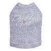 Daddy's Girl with Red Heart Dog Shirt 3XL Gray view 1