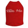 Bite Me Dog Shirt XXS RED view 1