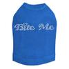 Bite Me Dog Shirt S Blue view 1