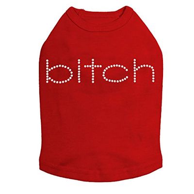 Bitch Dog Shirt L RED