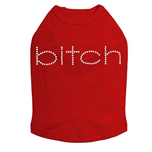 Bitch Dog Shirt L RED