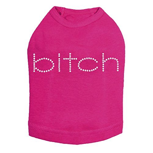 Bitch Dog Shirt 2XL Fuchsia