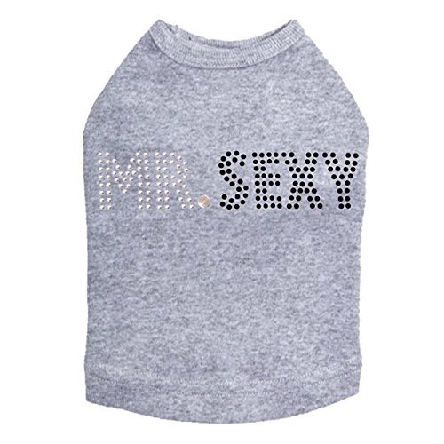 Mr Sexy Dog Shirt 2XL Gray