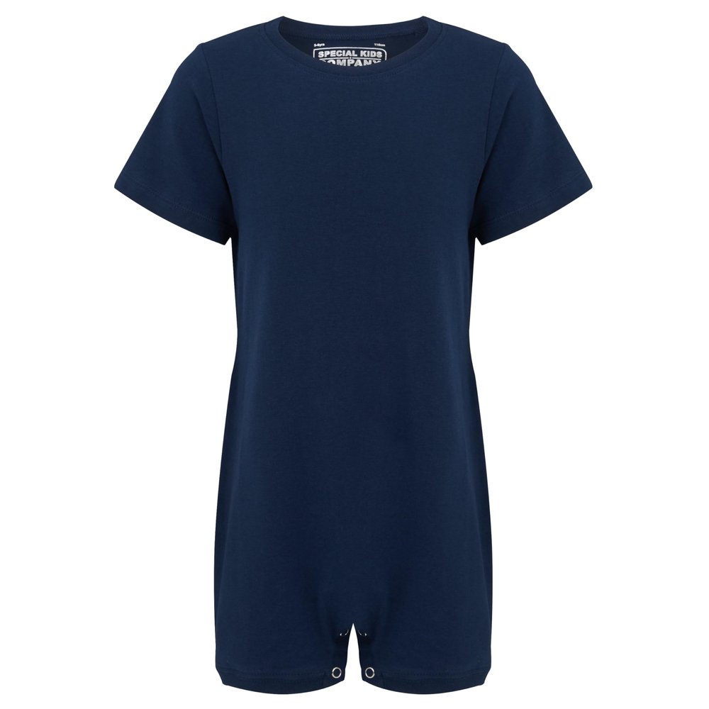 SpecialKids.Company Kids Adaptive Short Sleeve Bodysuit, Snap Crotch