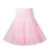 Boolavard TM 50's Petticoat Underskirt Retro Vintage Swing 1950's Rockabilly White, Black, Blue, Pink, Red Resealable Bag (Large/X-Large 16-22, Pink) view 1