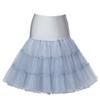 Boolavard TM 50's Petticoat Underskirt Retro Vintage Swing 1950's Rockabilly White, Black, Blue, Pink, Red Resealable Bag (Large/X-Large 16-22, Grey) view 1