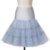 Boolavard TM 50's Petticoat Underskirt Retro Vintage Swing 1950's Rockabilly White, Black, Blue, Pink, Red Resealable Bag (Large/X-Large 16-22, Grey) view 2