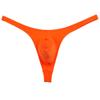 6PCS/Lot Men's Solid Thong Spandex Bikini T-Back Underwear Colors L view 3