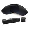 IKON LENSES Replacement Lenses For Oakley Straight Jacket 2007 Asian Fit Sunglasses (Polarized) (Black) view 1