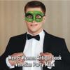 Masquerade Mask For Men & Women Antique Look Mask for Venetian Party, Masquerade Party, Halloween & Masquerade Ball (Gold/Green) view 3