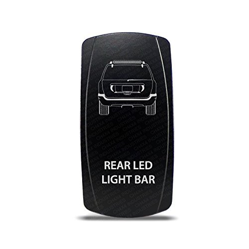 CH4x4 Rocker Switch Rear Led Light Bar Symbol - Amber LED
