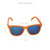 Goodr Sunglasses - OG Flamingos view 4