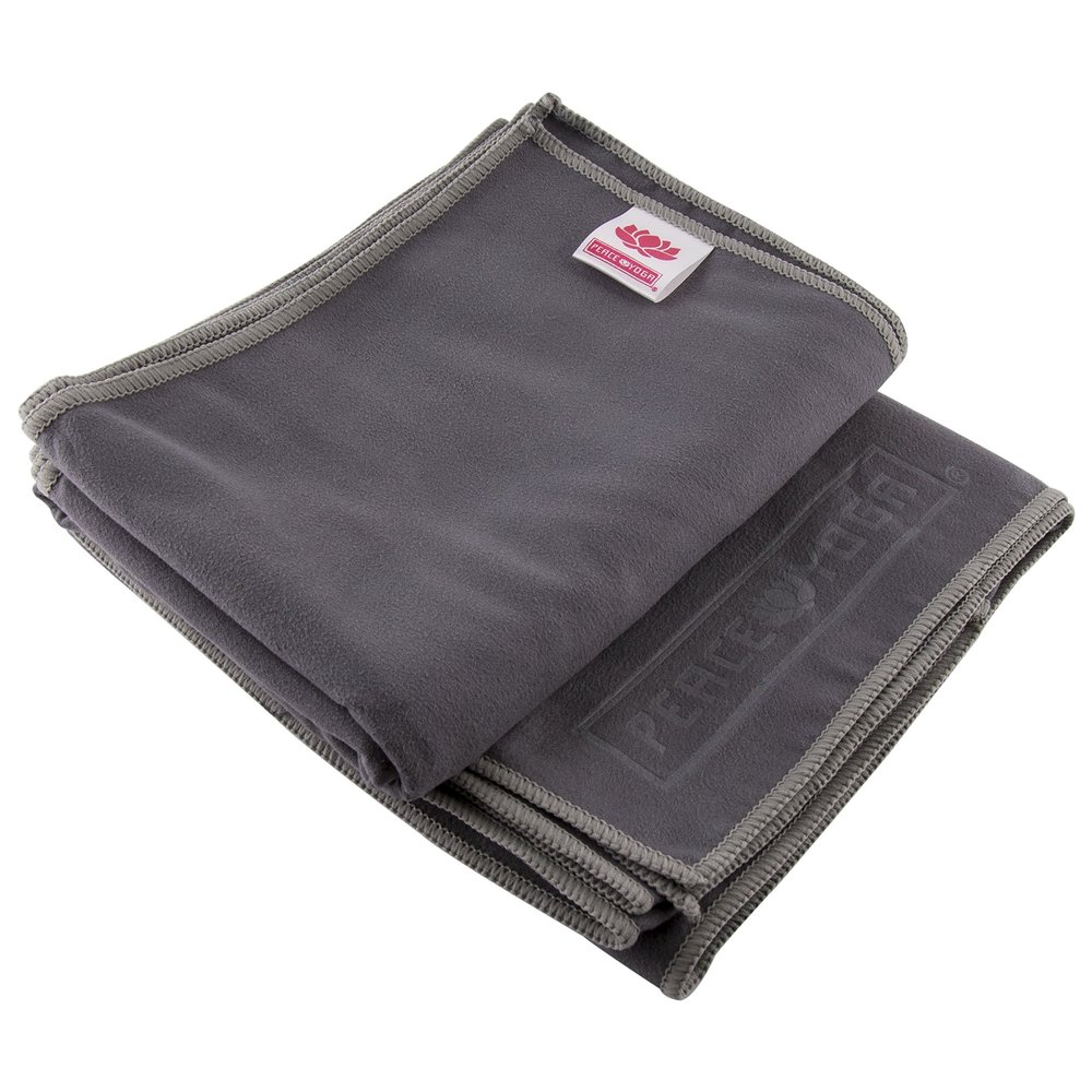 Yoga Sport Non Slip Suede Exercise Towels, 2 Pack