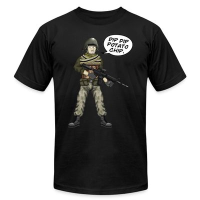 Spreadshirt Battlefield Friends Noob Men's Jersey T-Shirt, L, Black