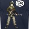 Spreadshirt Battlefield Friends Noob Men's Jersey T-Shirt, L, Navy view 2