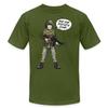 Spreadshirt Battlefield Friends Noob Men's Jersey T-Shirt, 2XL, Olive view 1