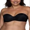 Vanity Fair Women's Beauty Back Smoothing Strapless Bra, 4-Way Stretch Fabric, Lightly Lined Cups up to H, Midnight Black, 44DD view 1