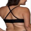 Vanity Fair Women's Beauty Back Smoothing Strapless Bra, 4-Way Stretch Fabric, Lightly Lined Cups up to H, Midnight Black, 44DD view 2