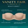 Vanity Fair Women's Beauty Back Smoothing Strapless Bra, 4-Way Stretch Fabric, Lightly Lined Cups up to H, Midnight Black, 44DD view 4