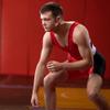 Matman 8564 Eclipse Wrestling Singlet Red/Black 2XS view 4