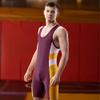Matman 8564 Eclipse Wrestling Singlet Maroon/Gold 2XS view 2